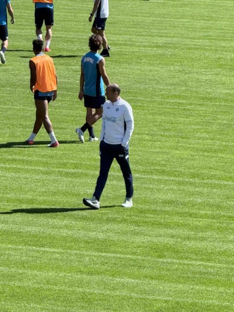 Allegri dirige allenamento 2