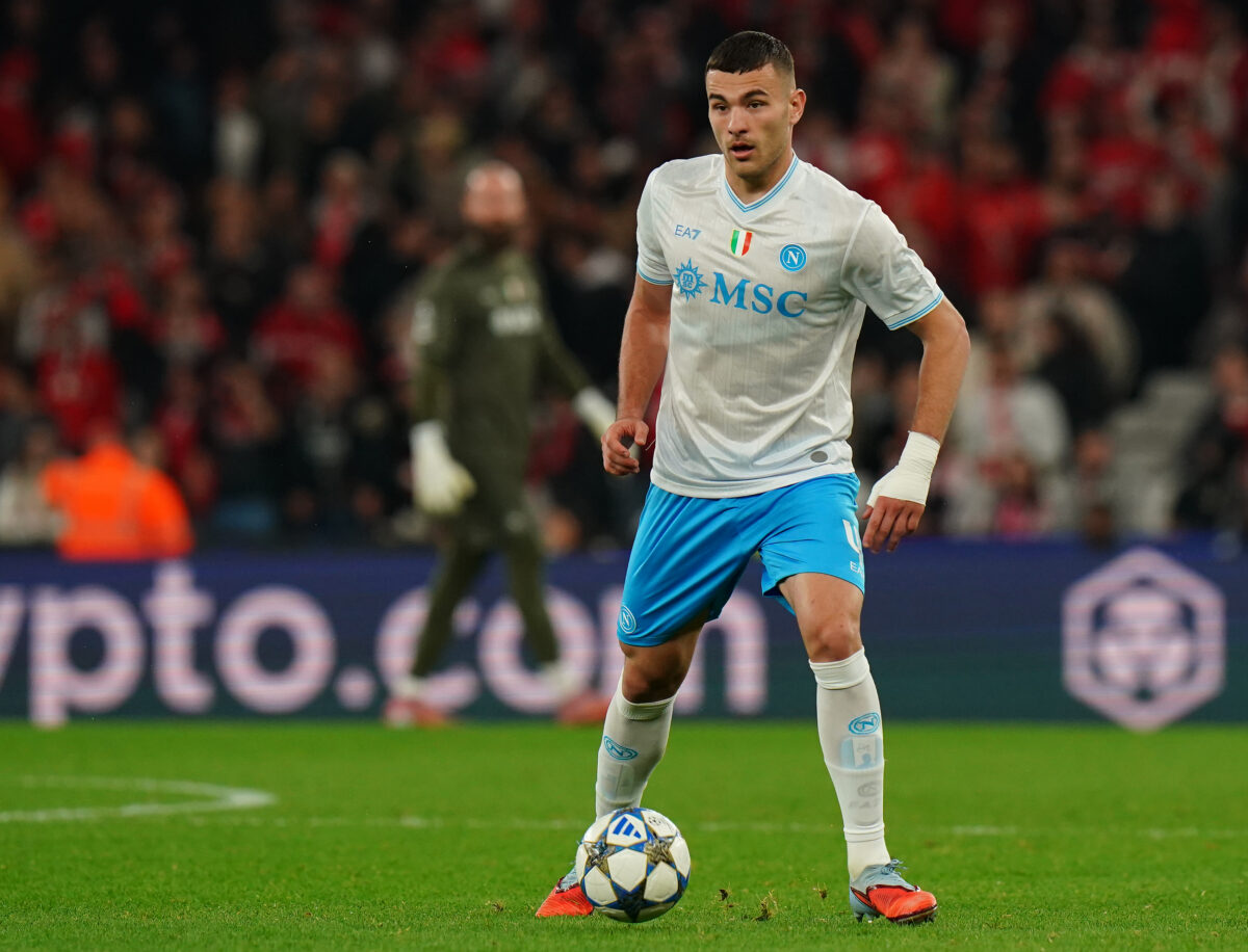 SL Benfica v SSC Napoli - UEFA Champions League 2025/26 League Phase MD6