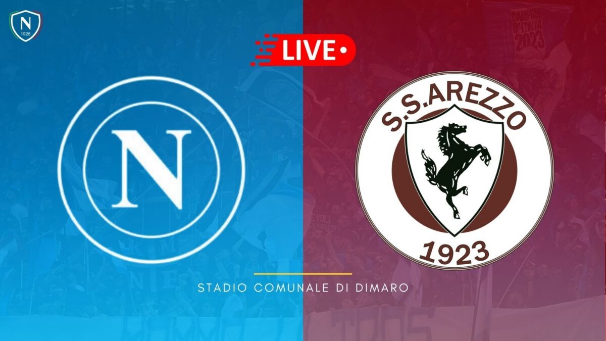 napoli arezzo live