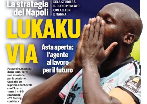 prime pagine napoli oggi