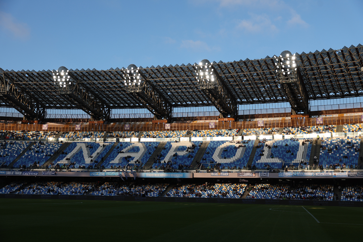 SSC Napoli v AC Milan - Serie A