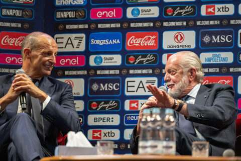 SSC Napoli Presents New Head Coach Massimiliano Allegri