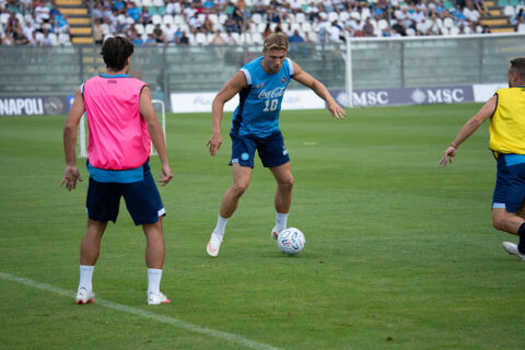 SSC Napoli Training Session