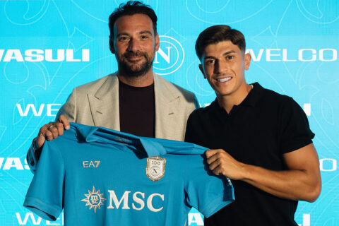 SSC Napoli Unveil New Signing Costantino Favasuli