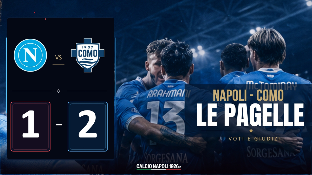 Pagelle Genoa-Napoli – senza cornici portafoto