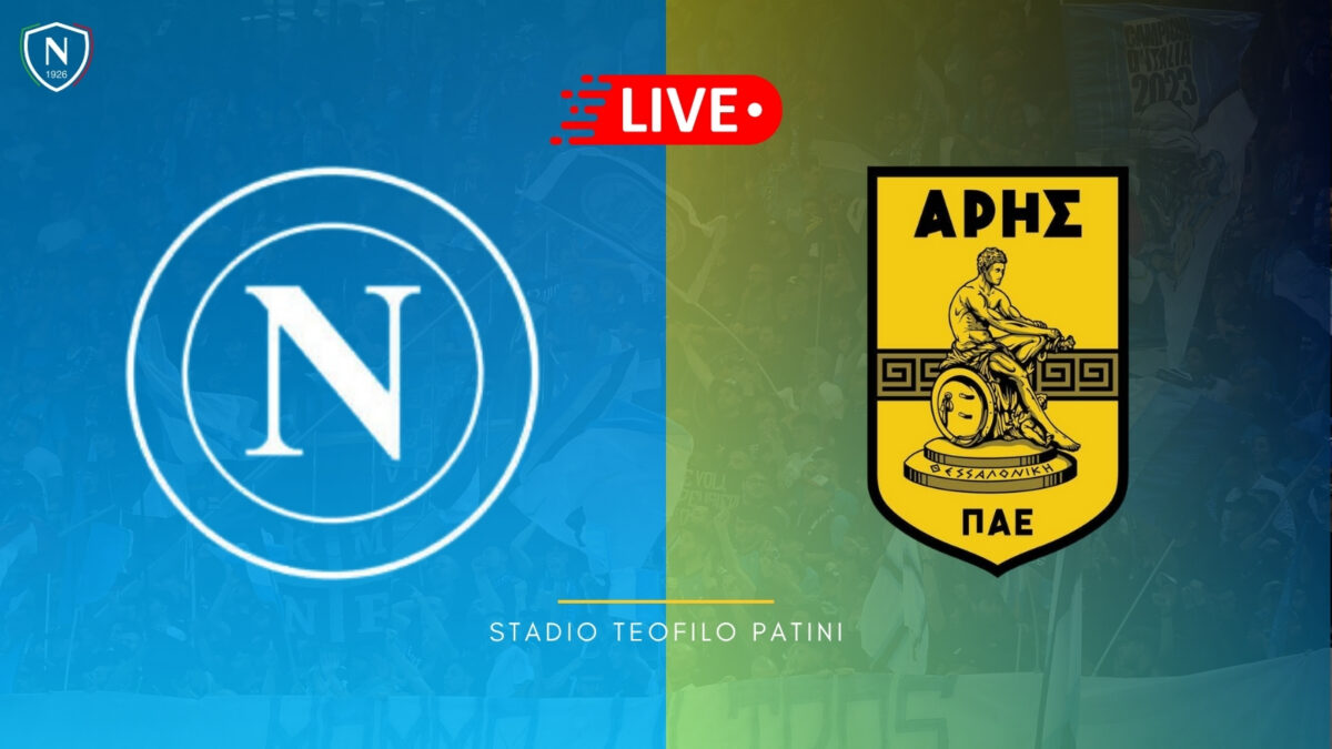napoli aris salonicco live