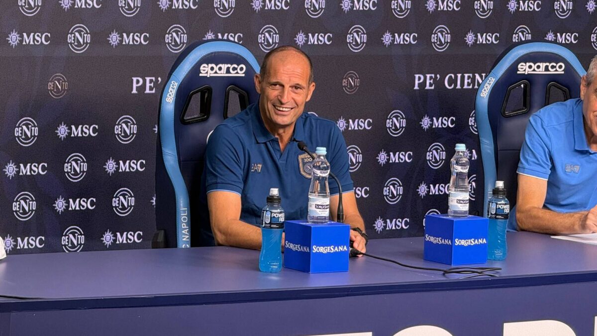 conferenza allegri