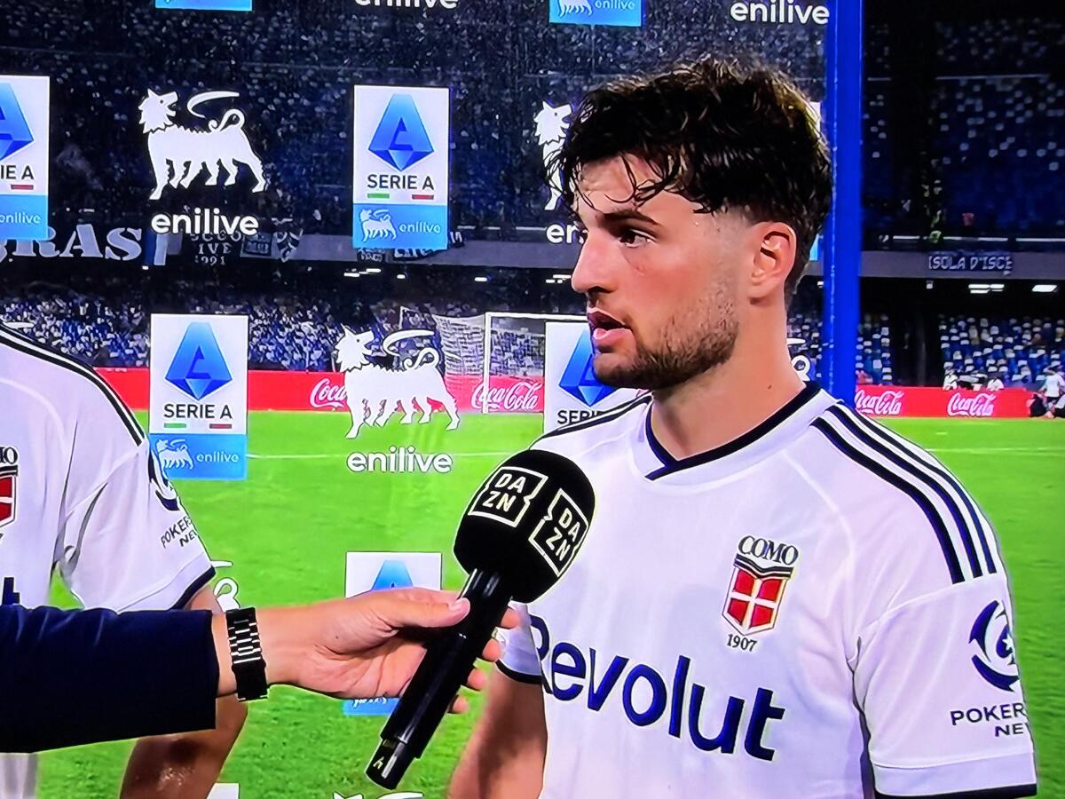Il trequartista croato, Martin Baturina, si è così espresso ai microfoni di Dazn nel post gara di Napoli-Como