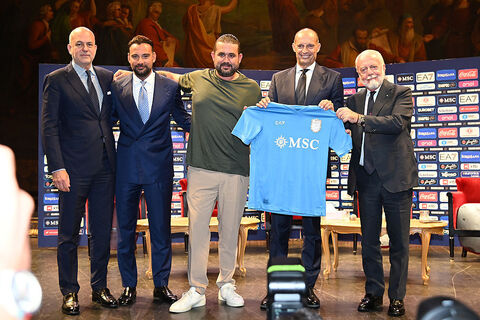SSC Napoli Presents New Head Coach Massimiliano Allegri
