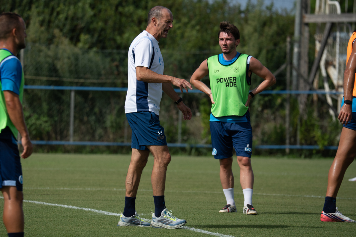 SSC Napoli Training Session