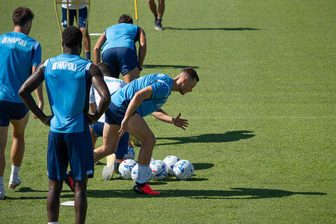 SSC Napoli Training Session