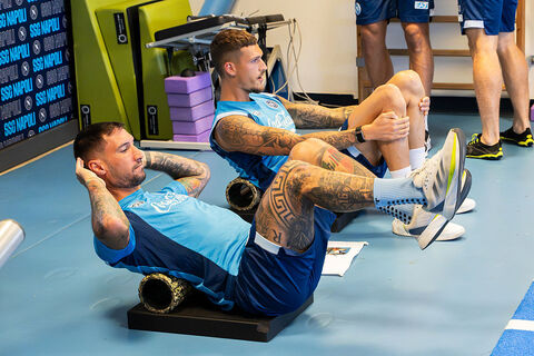 SSC Napoli Training Session