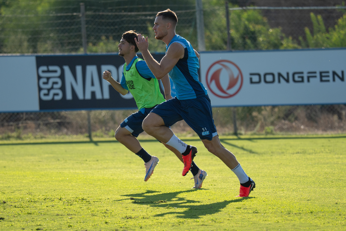 SSC Napoli Training Session