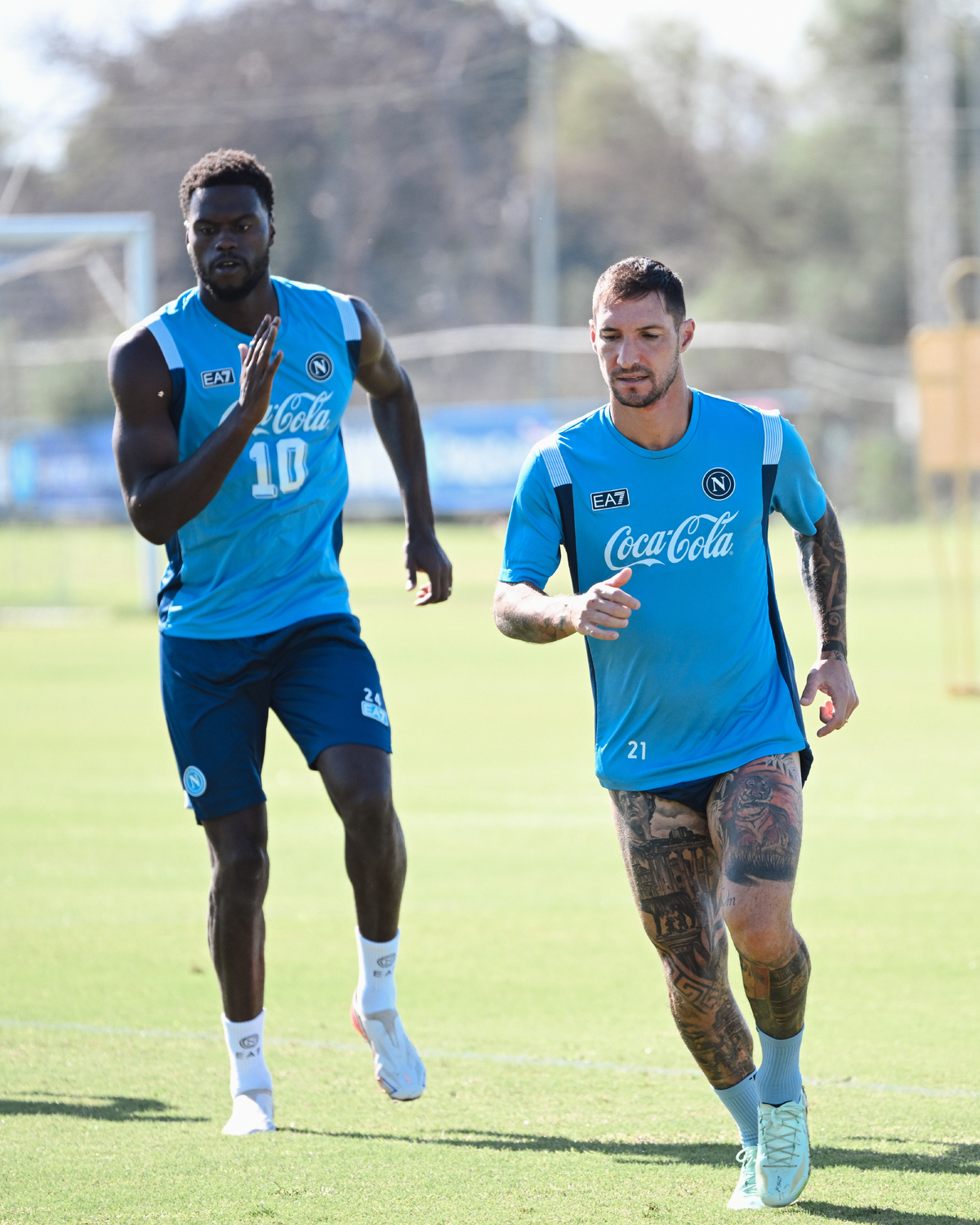 SSC Napoli Training Session