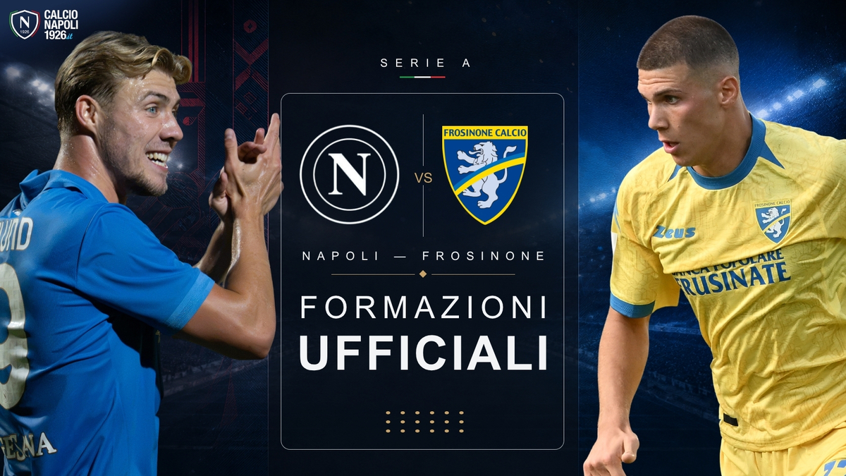 napoli frosinone formazioni ufficiali