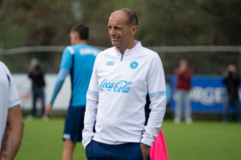 SSC Napoli Training Session And Press Conference - UEFA Champions League 2026/27 League Phase MD2