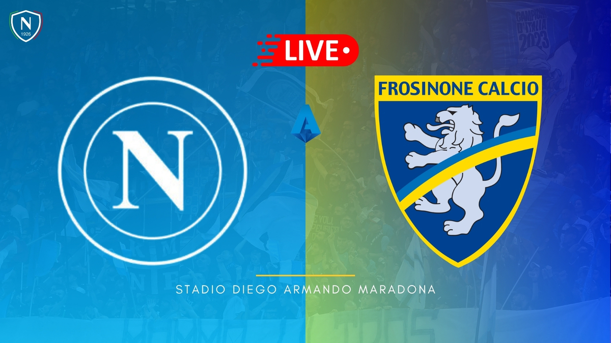 napoli frosinone live