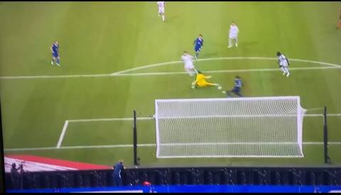 gol bastoni Francia-Italia 1-1