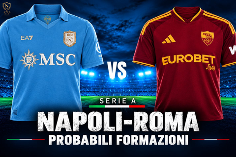 Napoli Roma probabili formazioni