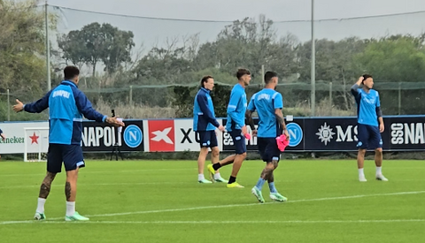 allenamento napoli torello