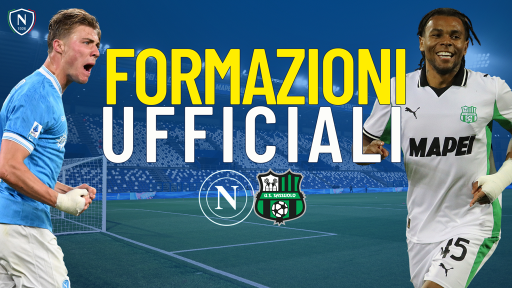 napoli sassuolo ufficiali