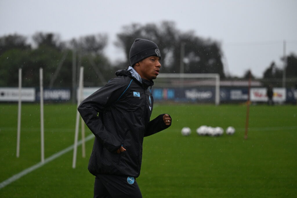 SSC Napoli Training Session And Press Conference - UEFA Champions League 2025/26 League Phase MD5