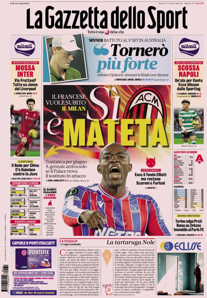 la-gazzetta-dello-sport-031803kxv16aa