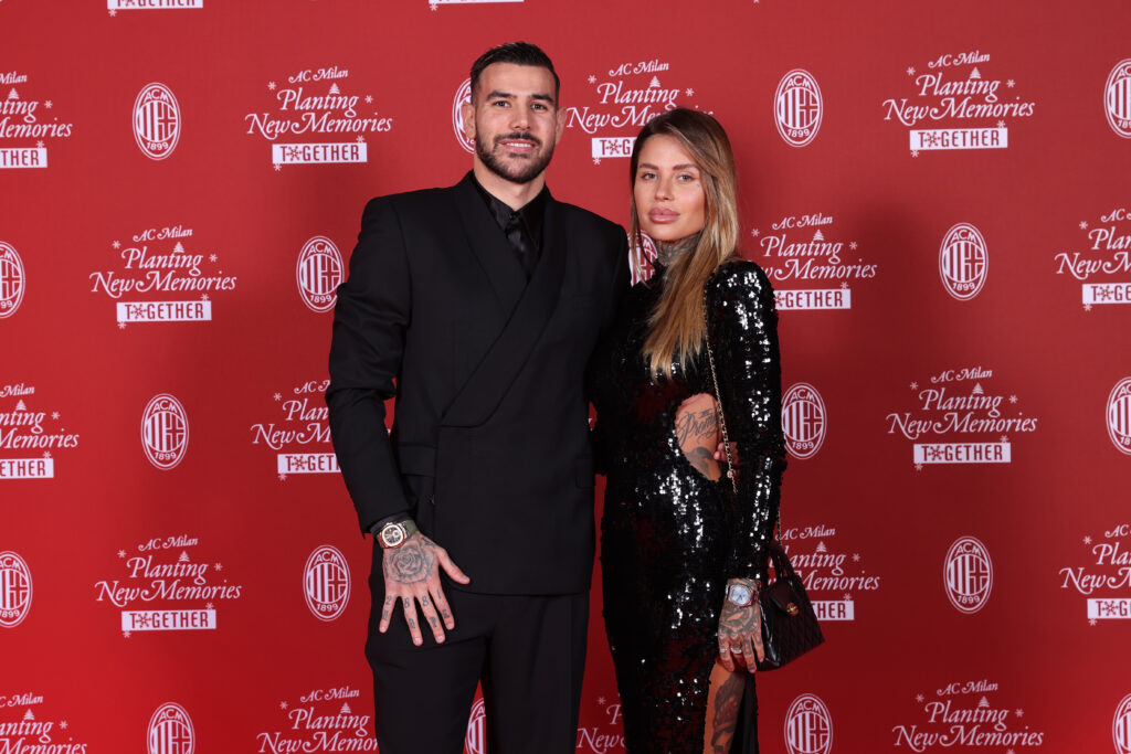 AC Milan Xmas Dinner - Backdrop &amp; Arrival