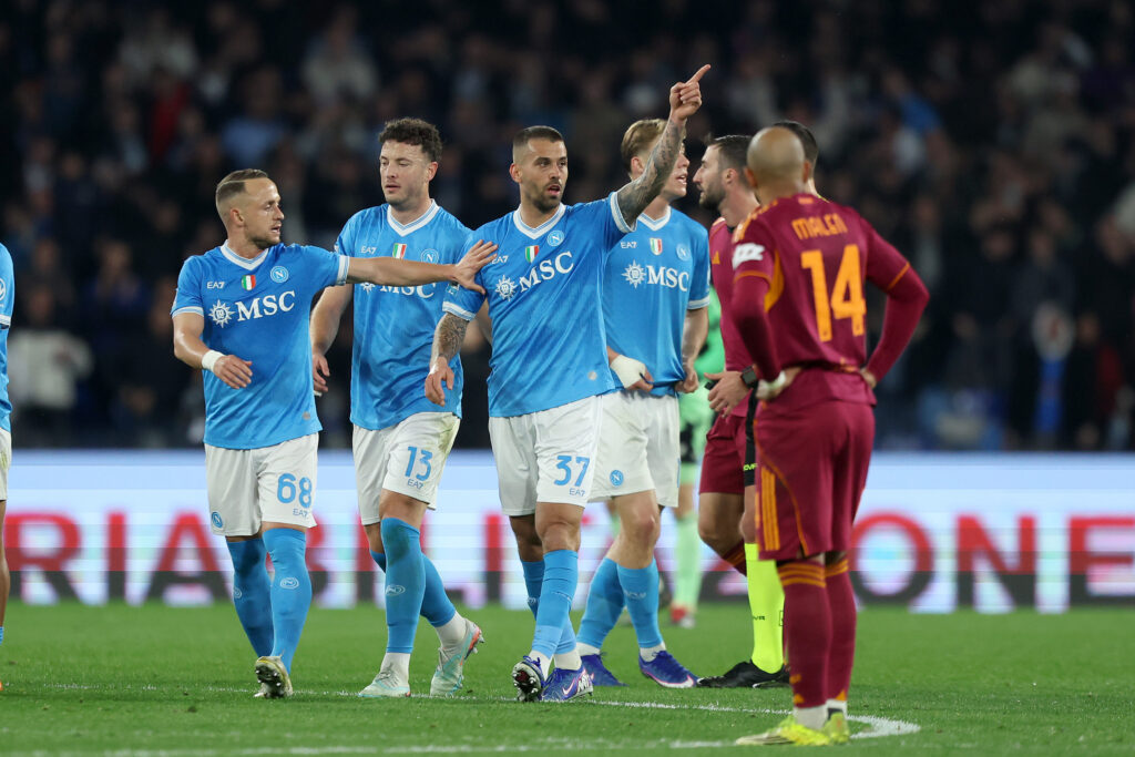 SSC Napoli v AS Roma - Serie A