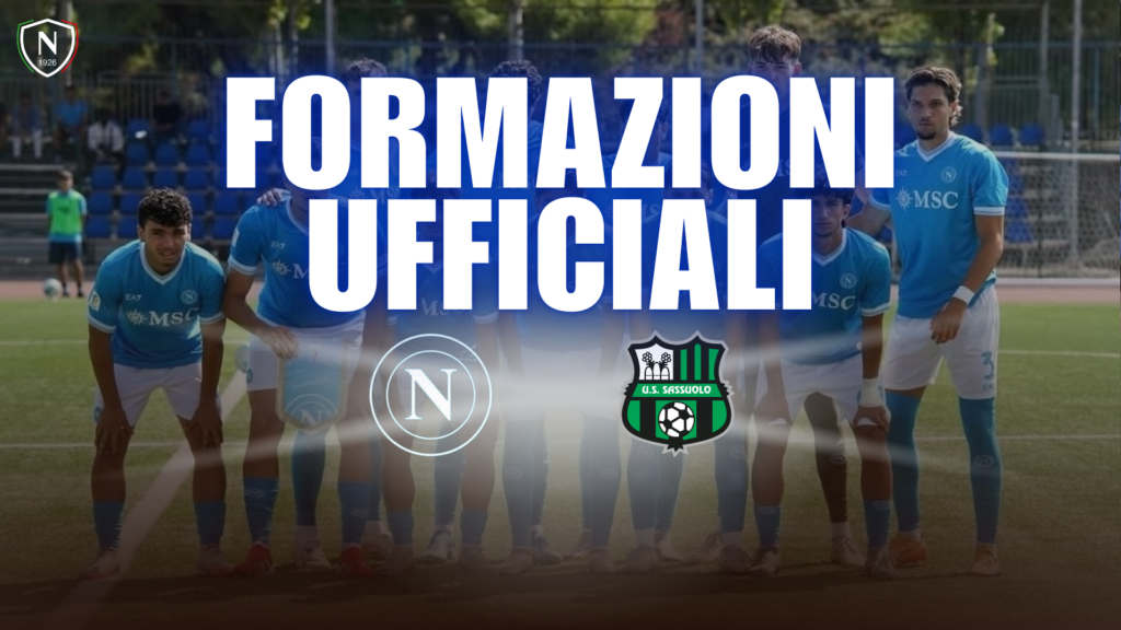 napoli sassuolo primavera ufficiali