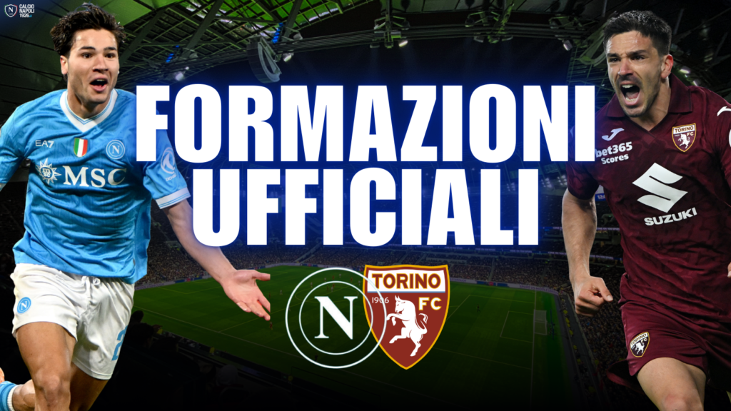 napoli torino ufficiali