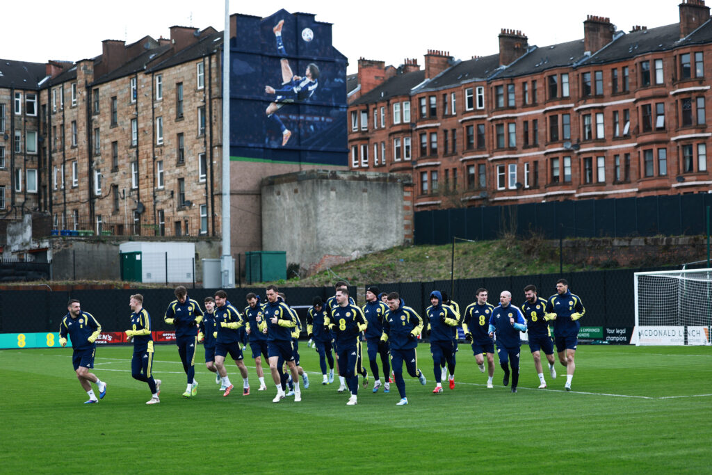 Scotland Training Session
