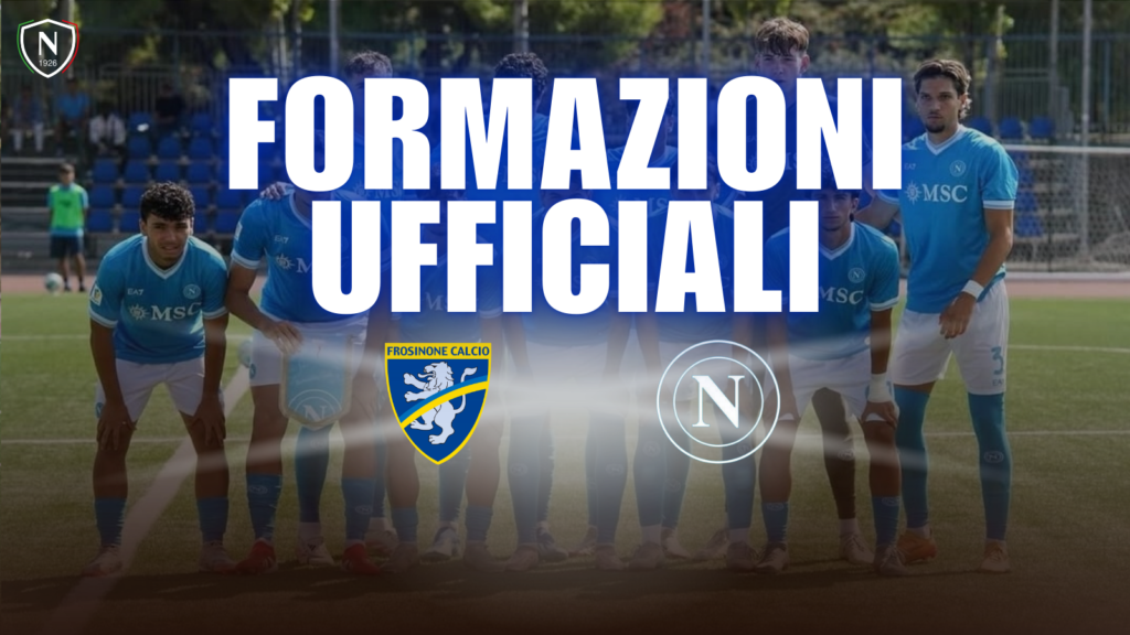 frosinone napoli primavera ufficiali