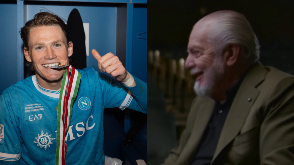 mctominay rinnovo de laurentiis napoli