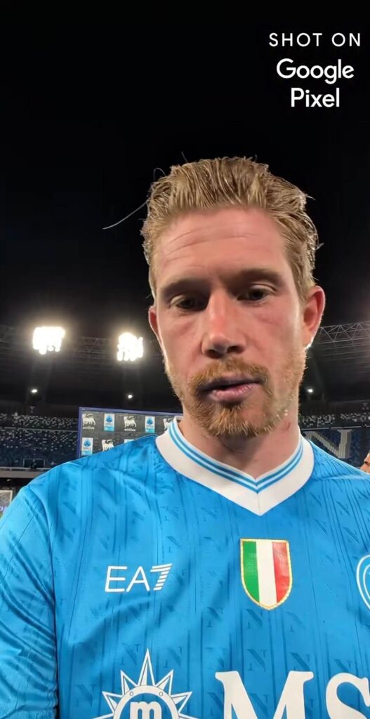 De Bruyne Napoli