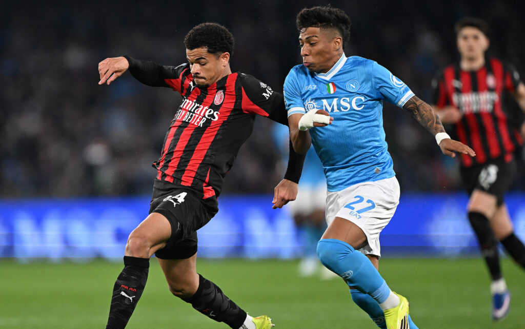 SSC Napoli v AC Milan - Serie A