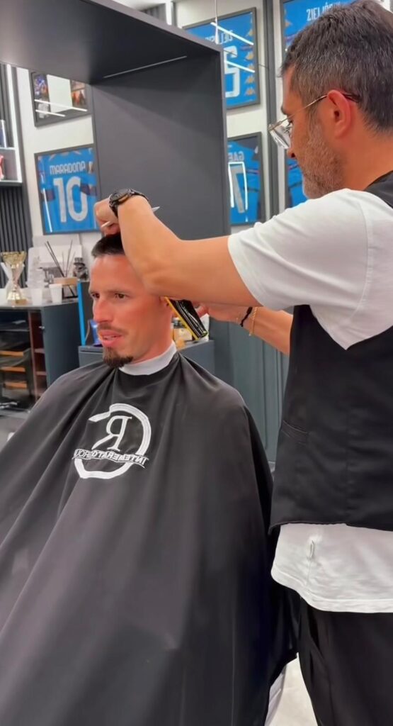 Marek Hamsik barbiere