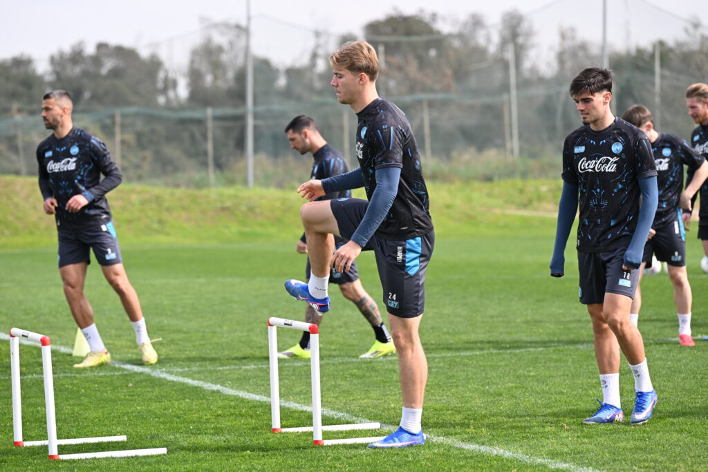 Allenamento Napoli