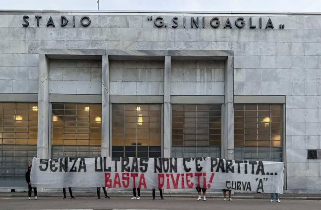 curva a striscione