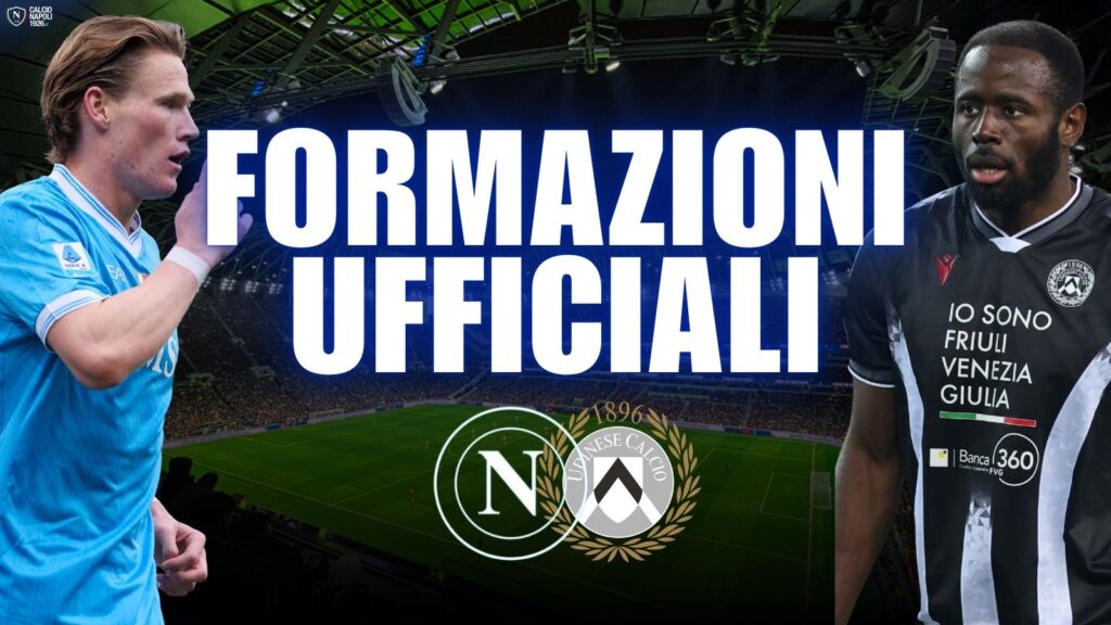 napoli udinese ufficiali