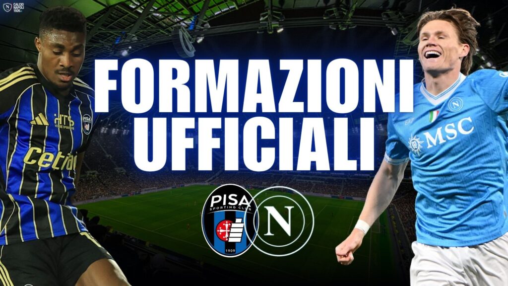 pisa napoli ufficiali