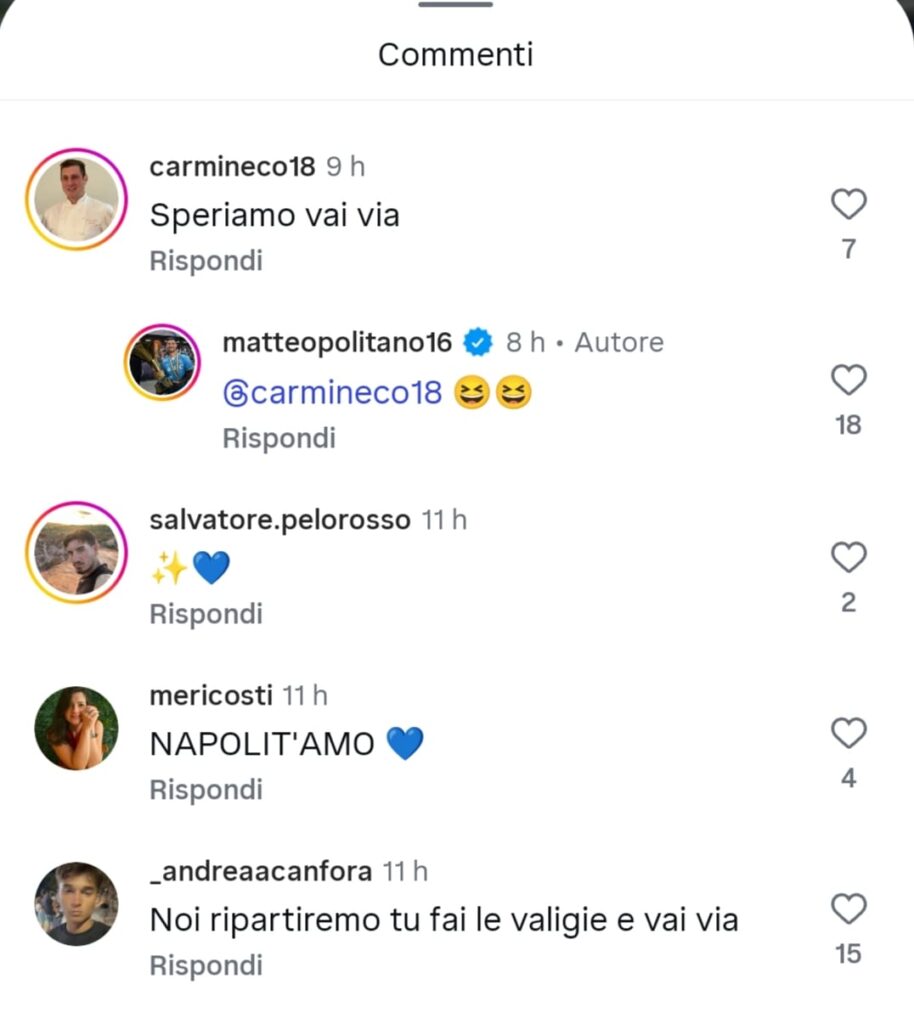 Politano commenti