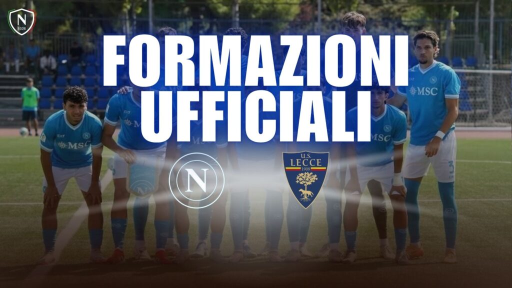 napoli lecce primavera ufficiali