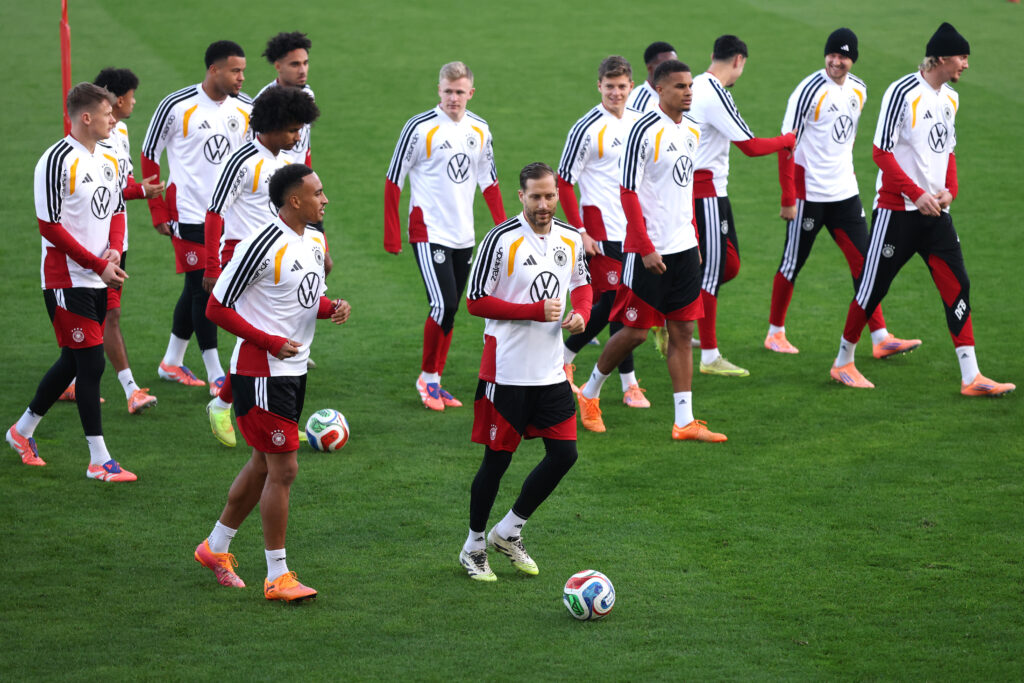 Germany Press Conference And Training Session