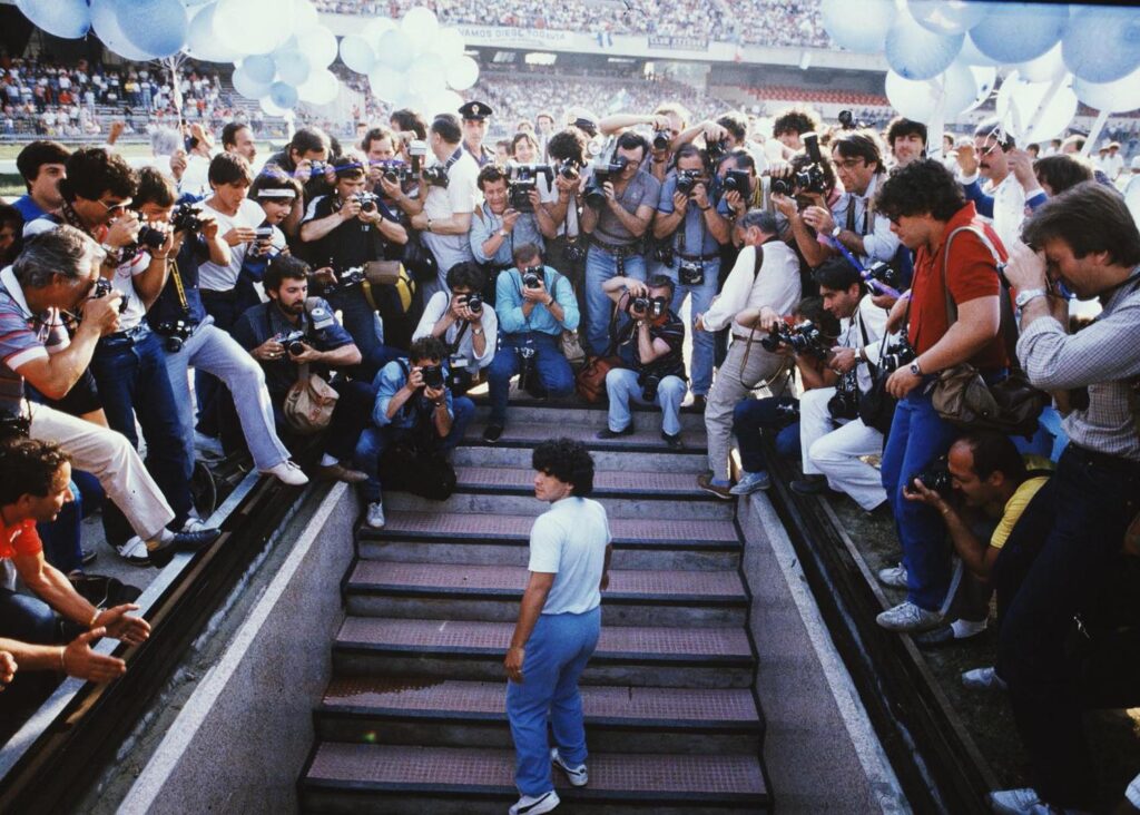 presentazione Diego Armando Maradona